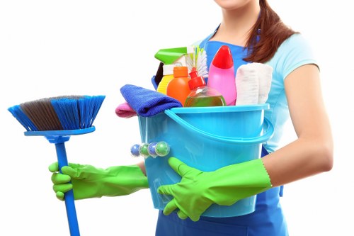 Screen reader user reviewing accessible Brentford carpet cleaning content