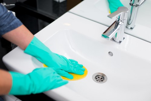 Final service agreement page for carpet cleaning terms and conditions
