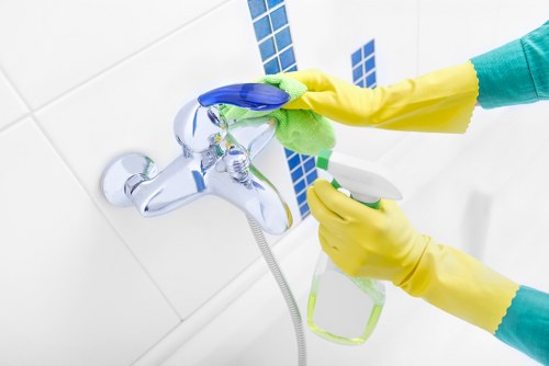 Inspection of carpet cleaning results as part of a complaint process